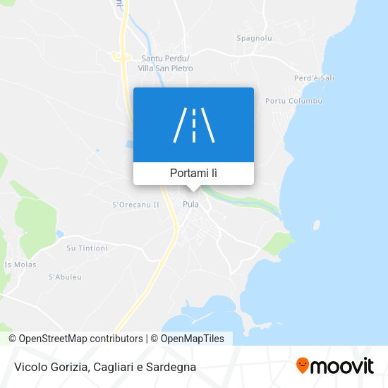 Mappa Vicolo Gorizia