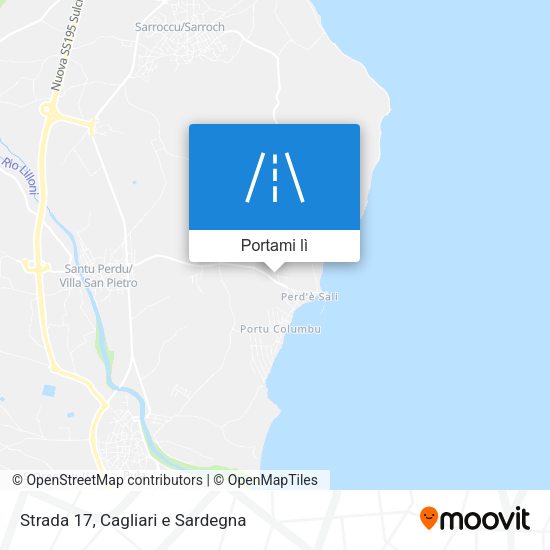 Mappa Strada 17