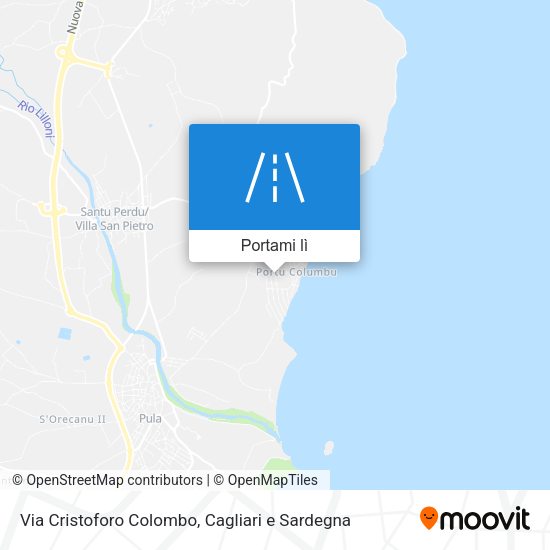 Mappa Via Cristoforo Colombo