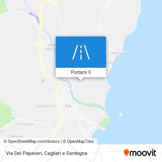 Mappa Via Dei Papaveri