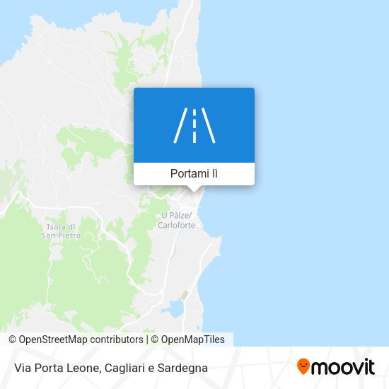 Mappa Via Porta Leone