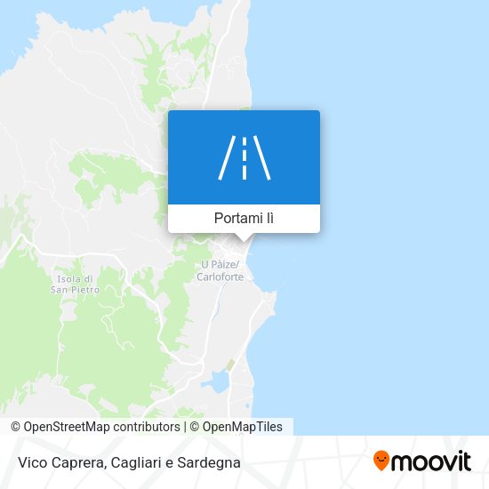 Mappa Vico Caprera