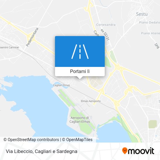 Mappa Via Libeccio