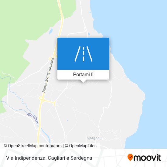 Mappa Via Indipendenza