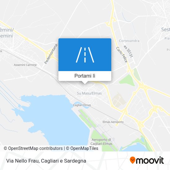 Mappa Via Nello Frau
