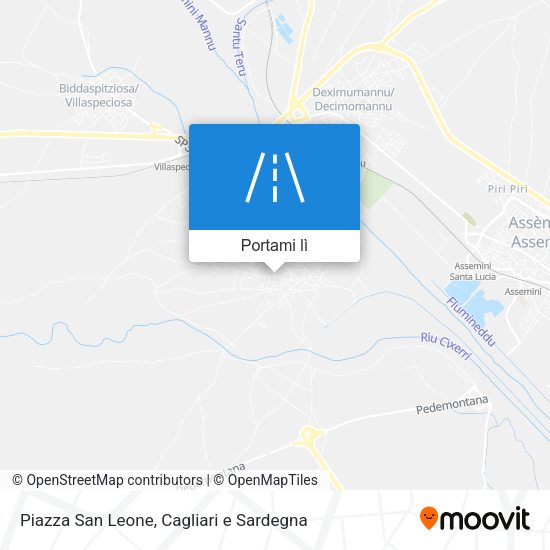 Mappa Piazza San Leone
