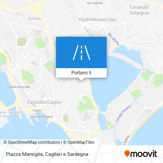 Mappa Piazza Marsiglia