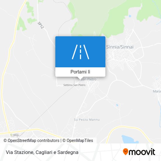 Mappa Via Stazione