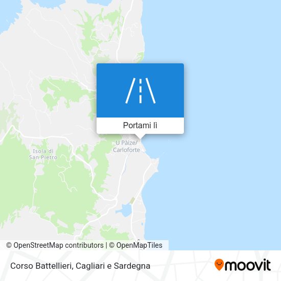 Mappa Corso Battellieri