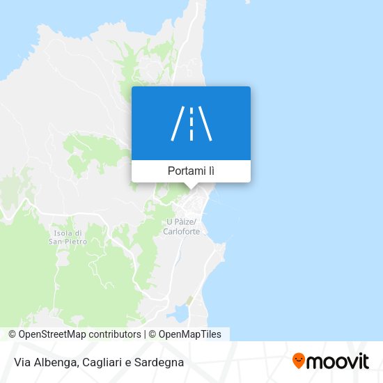 Mappa Via Albenga