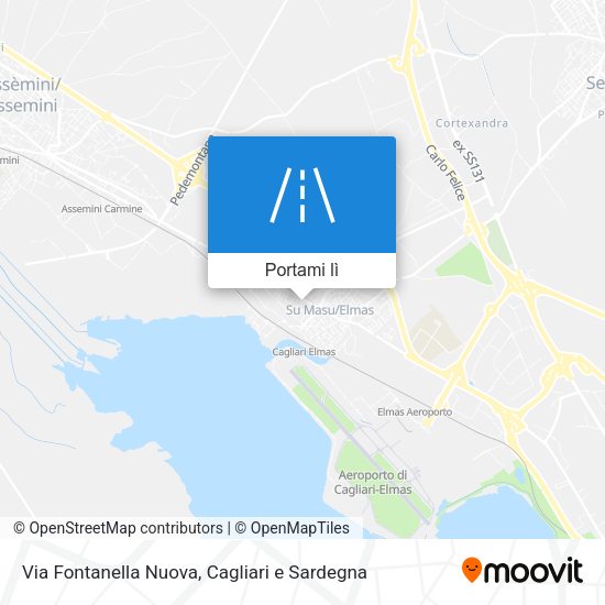 Mappa Via Fontanella Nuova