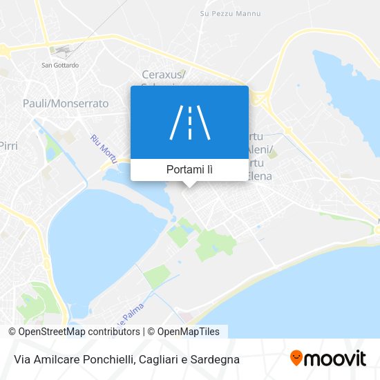 Mappa Via Amilcare Ponchielli