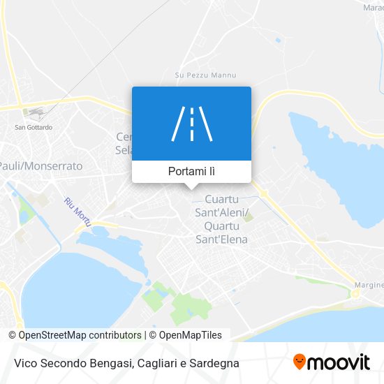 Mappa Vico Secondo Bengasi