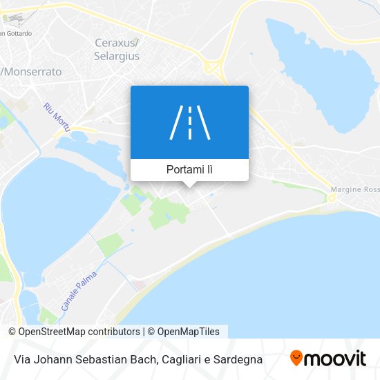 Mappa Via Johann Sebastian Bach