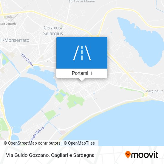 Mappa Via Guido Gozzano