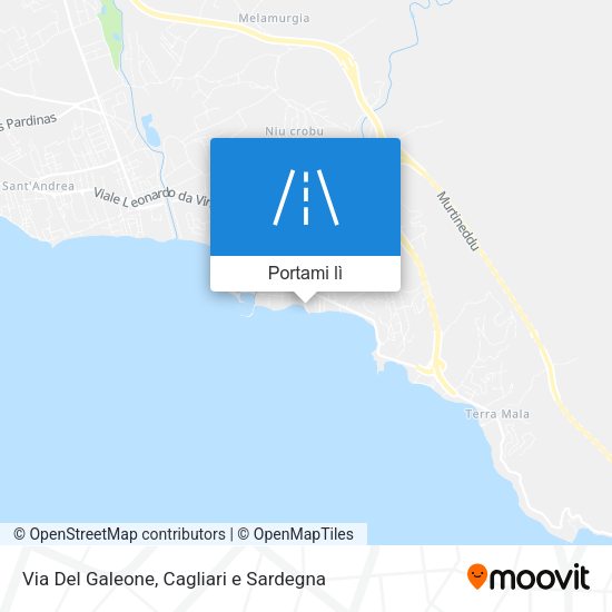 Mappa Via Del Galeone