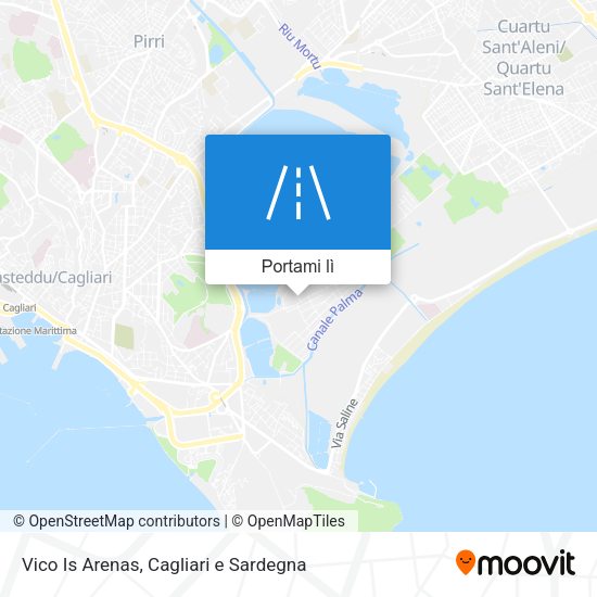Mappa Vico Is Arenas