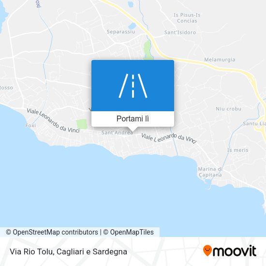 Mappa Via Rio Tolu