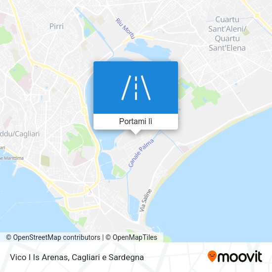 Mappa Vico I Is Arenas