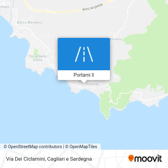Mappa Via Dei Ciclamini