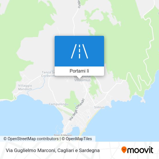 Mappa Via Guglielmo Marconi