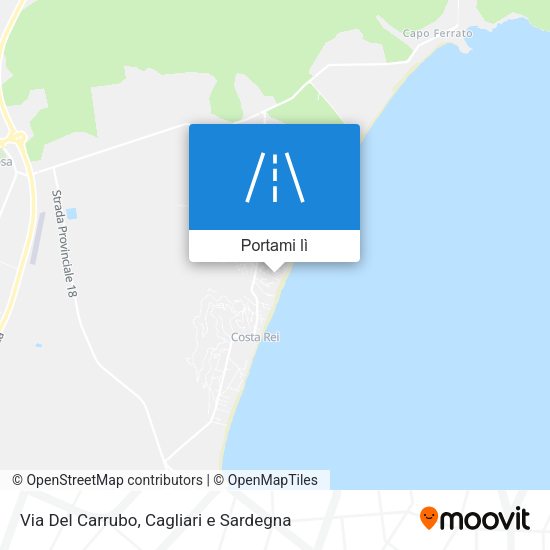 Mappa Via Del Carrubo