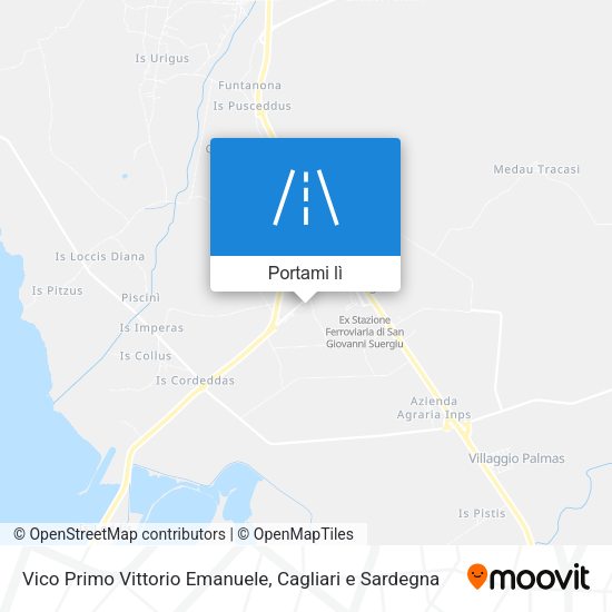 Mappa Vico Primo Vittorio Emanuele