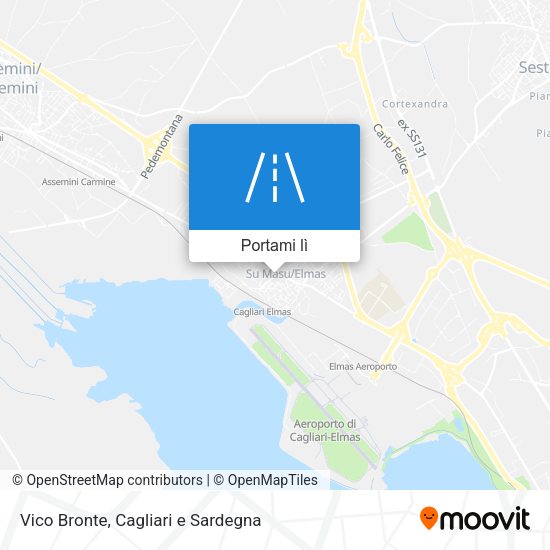 Mappa Vico Bronte