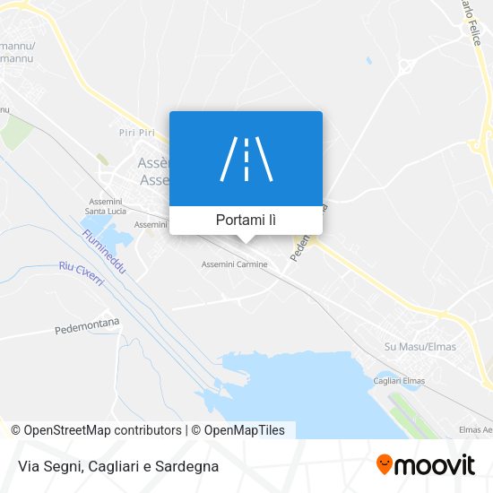 Mappa Via Segni