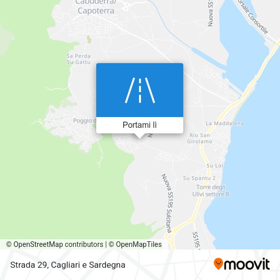 Mappa Strada 29