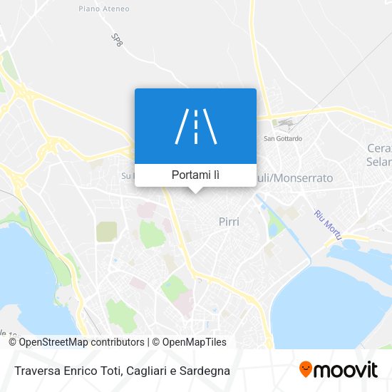 Mappa Traversa Enrico Toti
