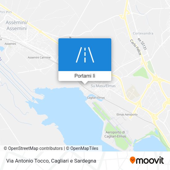 Mappa Via Antonio Tocco