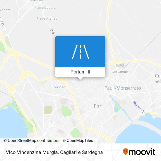 Mappa Vico Vincenzina Murgia