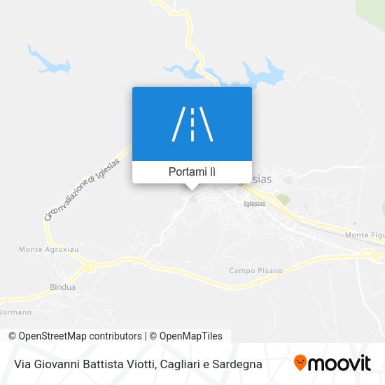 Mappa Via Giovanni Battista Viotti