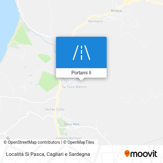 Mappa Località Si Pasca