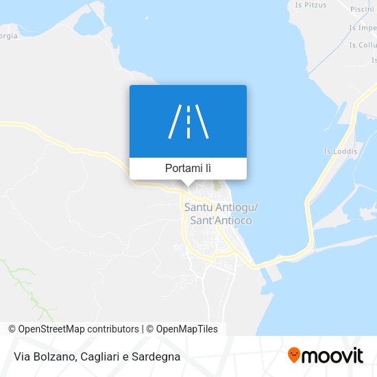 Mappa Via Bolzano