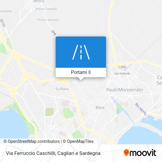 Mappa Via Ferruccio Caschilli