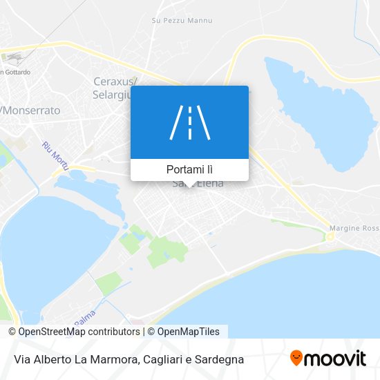 Mappa Via Alberto La Marmora
