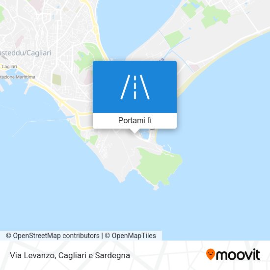 Mappa Via Levanzo