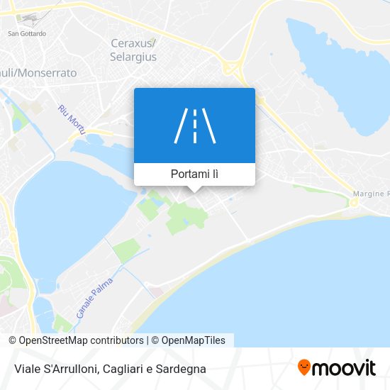 Mappa Viale S'Arrulloni