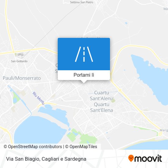 Mappa Via San Biagio