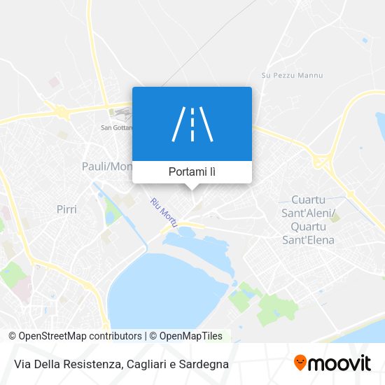 Mappa Via Della Resistenza