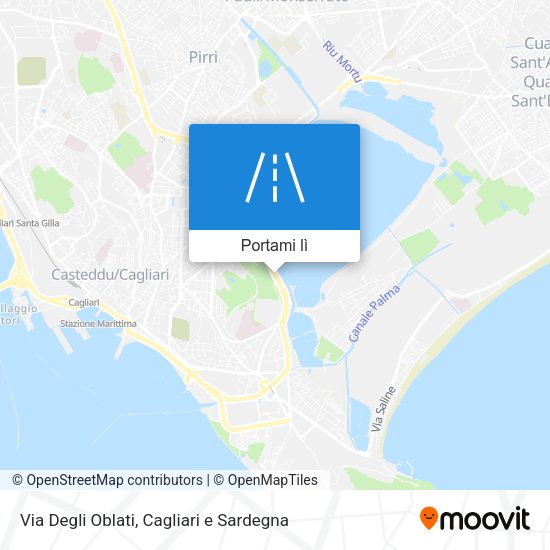 Mappa Via Degli Oblati