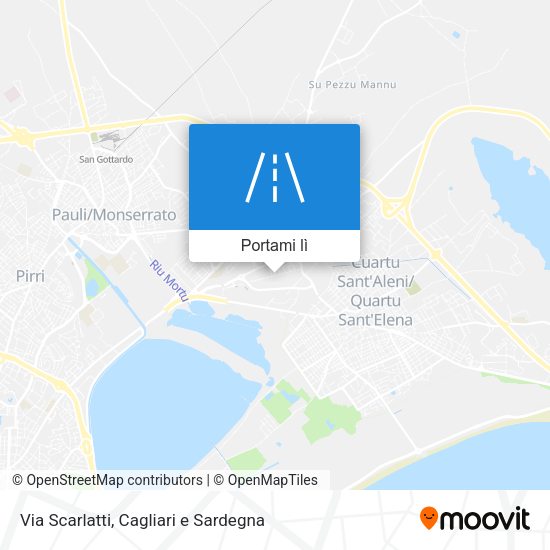 Mappa Via Scarlatti