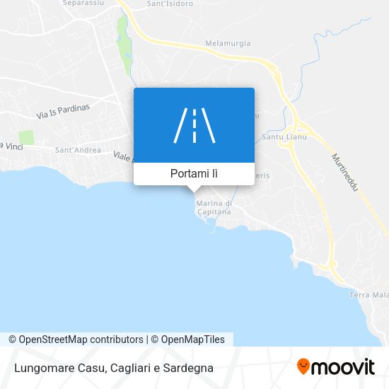 Mappa Lungomare Casu