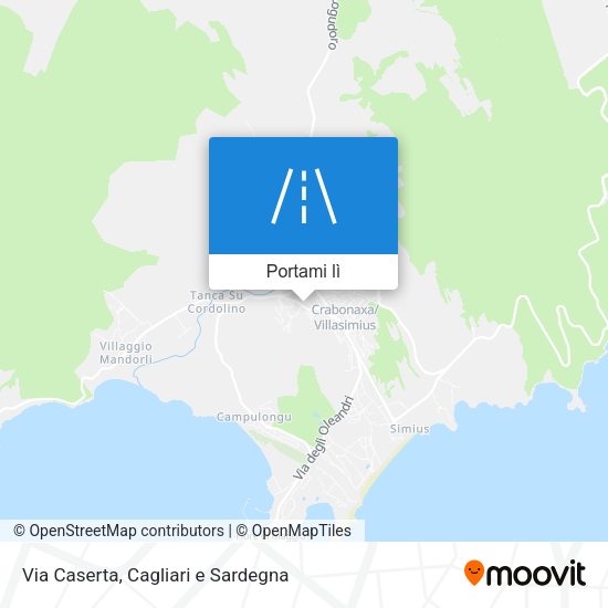 Mappa Via Caserta