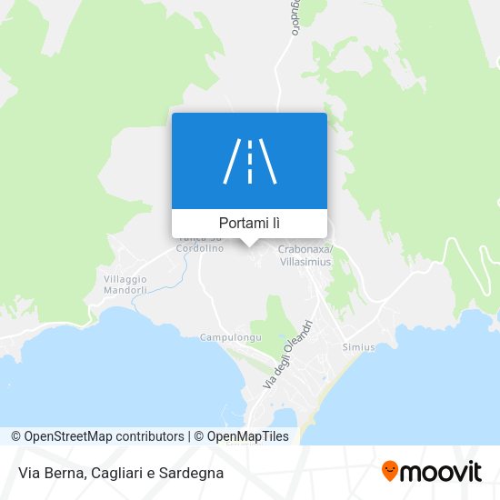 Mappa Via Berna