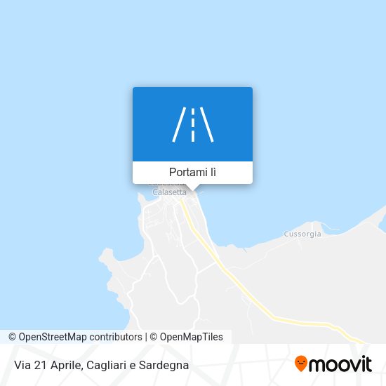 Mappa Via 21 Aprile