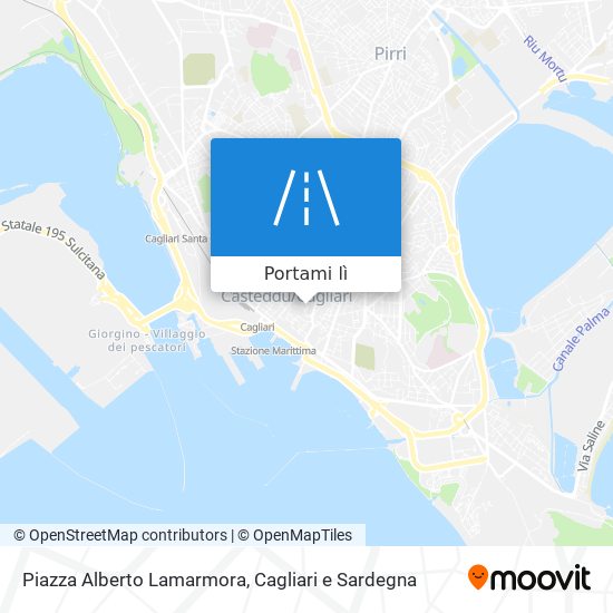 Mappa Piazza Alberto Lamarmora