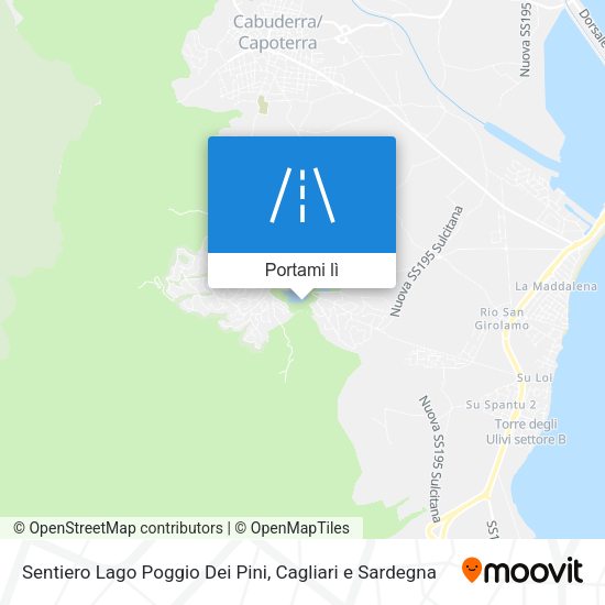 Mappa Sentiero Lago Poggio Dei Pini